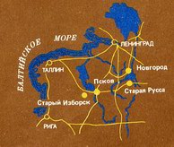 Карта 3 (По древнерусским городам)